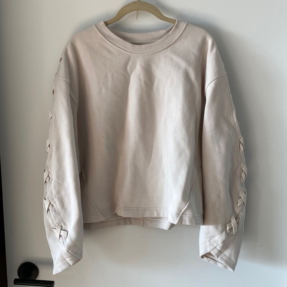 Lululemon braided sweater